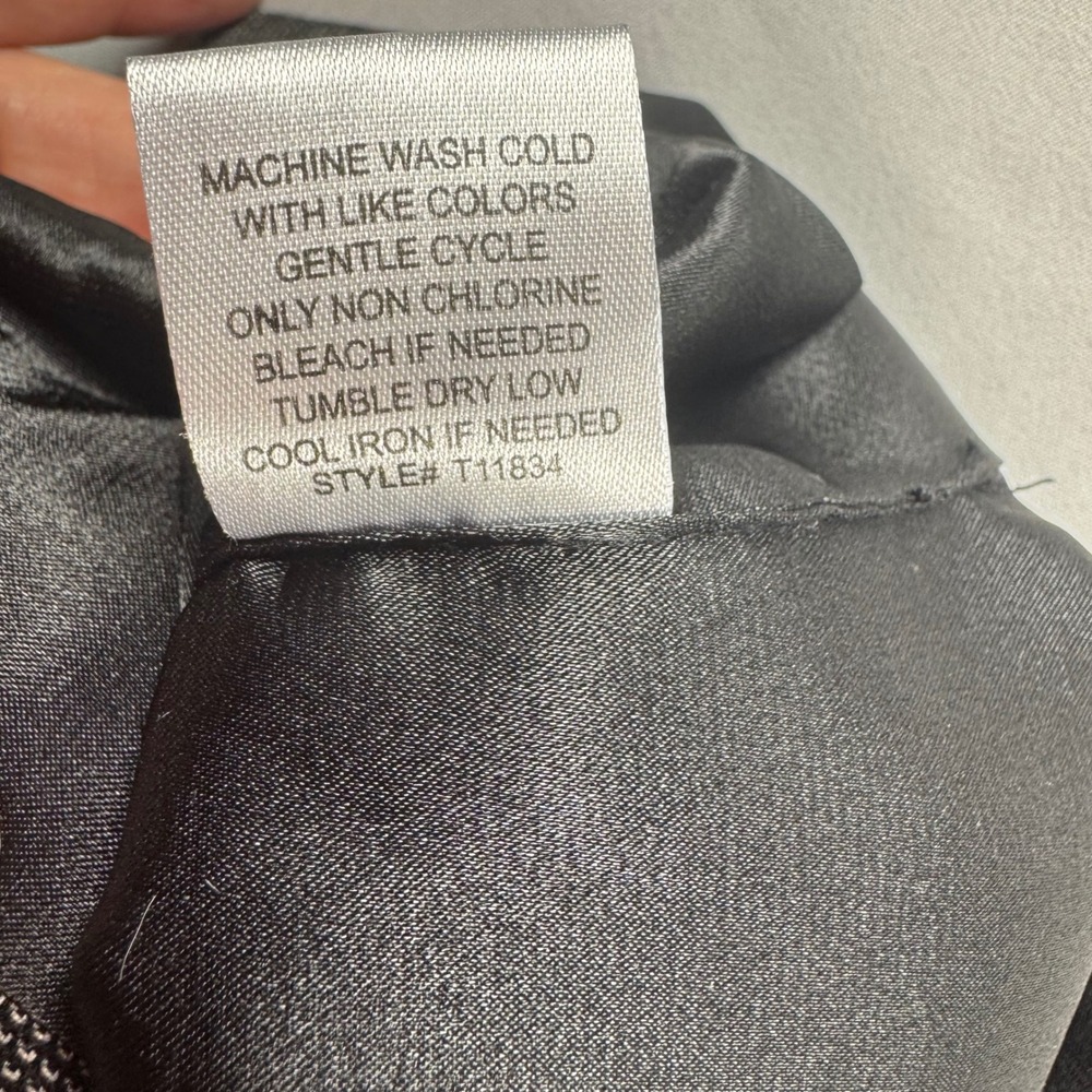 Maurices True Y2K Gray Button Front Vest Peplum Sleeveless‎ Blazer Size 0 - Picture 5 of 5